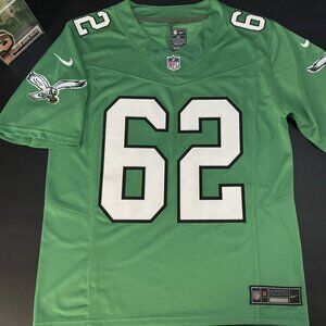 Medium Jason Kelce #62 Vapor FUSE Jersey Kelly Green Elite Quality Eagles